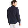 imageNautica Mens Sustainably Crafted Classic Fit Linen ShirtDeck Navy Seas