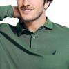 imageNautica Mens Sustainably Crafted Classic Fit LongSleeve Deck PoloCoastal Pine