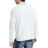 imageNautica Mens Sustainably Crafted Classic Fit LongSleeve Deck PoloGrey Heather