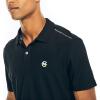 imageNautica Mens Sustainably Crafted Classic Fit PoloBlack
