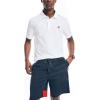 imageNautica Mens Sustainably Crafted Classic Fit PoloWhite