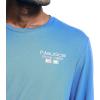 imageNautica Mens Sustainably Crafted LongSleeve Graphic TShirtBright Cobalt