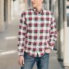 imageNautica Mens Sustainably Crafted Plaid Flannel ShirtAlmond