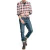 imageNautica Mens Sustainably Crafted Plaid Flannel ShirtAlmond
