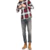 imageNautica Mens Sustainably Crafted Plaid Flannel ShirtDark Spruce