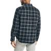 imageNautica Mens Sustainably Crafted Plaid Flannel ShirtTrue Black