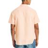 imageNautica Mens Sustainably Crafted Printed Linen ShortSleeve ShirtCoral Reef