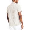 imageNautica Mens Sustainably Crafted Printed Linen ShortSleeve ShirtSail White