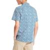 imageNautica Mens Sustainably Crafted Printed ShortSleeve ShirtUndercurrent
