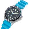 imageNautica N83 Mens NAPCBS305 Cocoa Beach Light Blue Wheat PU Fiber Strap Watch