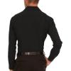 imageNautica Regular Fit Long Sleeve Button Down Dress Shirts for Men  Wrinkle Free Long Sleeve Shirt Mens Formal 4Way StretchBlack