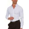 imageNautica Regular Fit Long Sleeve Button Down Dress Shirts for Men  Wrinkle Free Long Sleeve Shirt Mens Formal 4Way StretchBlue Anchor