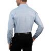 imageNautica Regular Fit Long Sleeve Button Down Dress Shirts for Men  Wrinkle Free Long Sleeve Shirt Mens Formal 4Way StretchBlue Multi Plaid