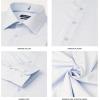 imageNautica Regular Fit Long Sleeve Button Down Dress Shirts for Men  Wrinkle Free Long Sleeve Shirt Mens Formal 4Way StretchNavy  Light Blue Dot