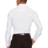 imageNautica Regular Fit Long Sleeve Button Down Dress Shirts for Men  Wrinkle Free Long Sleeve Shirt Mens Formal 4Way StretchWhite