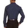 imageNautica Slim Fit Mens Dress Shirts Long Sleeve Performance Polyester Fabric Wrinkle Free 4Way StretchNavy Anchor