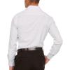 imageNautica Slim Fit Mens Dress Shirts Long Sleeve Performance Polyester Fabric Wrinkle Free 4Way StretchWhite  Mini Blue Dots