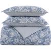 imageNautica Twin Comforter Set Cotton Reversible Bedding Set Dorm Room Essentials Tortola Blue TwinTortola Blue