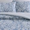 imageNautica Twin Comforter Set Cotton Reversible Bedding Set Dorm Room Essentials Tortola Blue TwinTortola Blue