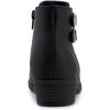 imageNautica Womens Ankle Boot with Side Zipper  Stylish Dress Boot for Women  Featuring a Low Heel Chic Design and Versatile Sizing  The Perfect Ankle Bootie for Dressy and Casual Occasions  AlaraBlackbuckle