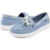 imageNautica Womens Casual Boat Shoes MocToe Loafers with Cushioned Insole Deck Fashion SneakerDenim