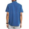 imageNautica mens Navtech Slim Fit Printed Shortsleeve ShirtEstate Blue