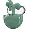 imageNautica Bluetooth Earbuds Wireless Connection 6 Hours Playtime Bluetooth 51 HandsFree Stereo Calls Fast Auto Pair IPX5 Splashproof Lightweight Transparent Design for iOS Android GreenGreen