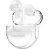 imageNautica Bluetooth Earbuds Wireless Connection 6 Hours Playtime Bluetooth 51 HandsFree Stereo Calls Fast Auto Pair IPX5 Splashproof Lightweight Transparent Design for iOS Android GreenWhite