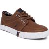 imageNautica Kids Boys LaceUp Fashion Sneakers LowTop Dress Shoes for Youth  Big KidLittle KidTanchestnut