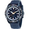 imageNautica Mens Blue Silicone Strap Watch Model NAPNRS401