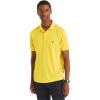 imageNautica Mens Classic Short Sleeve Solid Performance Deck Polo ShirtNavtech Performance Empire Gold