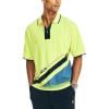 imageNautica Mens Competition Sustainably Crafted Relaxed Fit PoloBlazing Yellow