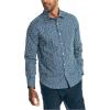 imageNautica Mens Printed Poplin ShirtEstate Blue