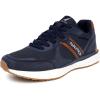 imageNautica Mens Running Sneakers Sport Fashion LaceUp Athletic Soft Shoes for Gym Tennis Men  Cushioned Breathable Lightweight ampamp ComfortableNavy Tan