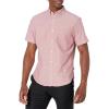 imageNautica Mens ShortSleeve Oxford ShirtRusted Hull
