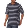 imageNautica Mens Striped Pocket TShirtNavy