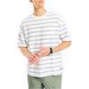 imageNautica Mens Striped Pocket TShirtSail White