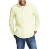 imageNautica Mens Sustainably Crafted Classic Fit Linen ShirtDaiquiri Green