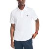 imageNautica Mens Sustainably Crafted Classic Fit PoloWhite