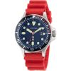 imageNautica N83 Mens NAPCBS301 Cocoa Beach Red Wheat PU Fiber Strap Watch