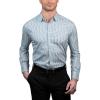 imageNautica Regular Fit Long Sleeve Button Down Dress Shirts for Men  Wrinkle Free Long Sleeve Shirt Mens Formal 4Way StretchBlue Green Plaid