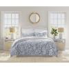 imageNautica Twin Comforter Set Cotton Reversible Bedding Set Dorm Room Essentials Tortola Blue TwinTortola Blue