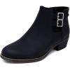 imageNautica Womens Ankle Boot with Side Zipper  Stylish Dress Boot for Women  Featuring a Low Heel Chic Design and Versatile Sizing  The Perfect Ankle Bootie for Dressy and Casual Occasions  AlaraBlackbuckle