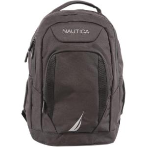 imageNAUTICA Backpack Grey Black 18quotBlack