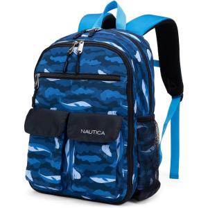 imageNautica Kids Backpack for School  Kindergarten Elementary Kids Backpack  16quot Tall  Polar CamoPolar Camo