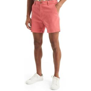 imageNautica Mens 6quot Deck ShortMineral Red