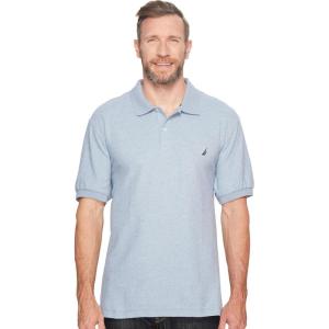 imageNautica Mens Big ampamp Tall Solid Deck ShirtDeep Anchor Heather