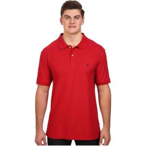 imageNautica Mens Big ampamp Tall Solid Deck ShirtNautical Red