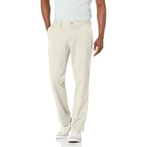 imageNautica Mens Classic Fit Flat Front Stretch Solid Chino Deck PantNautica Stone