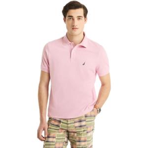 imageNautica Mens Classic Short Sleeve Solid Performance Deck Polo ShirtVivid Viola